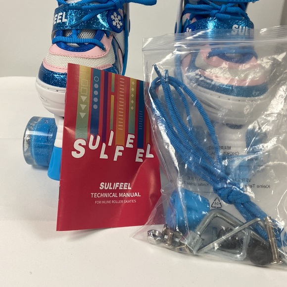 Sulifeel In-line Roller Skates Size 10c-13c - Picture 4 of 8